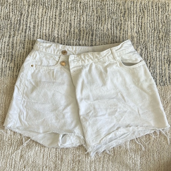 Zara white denim skort - Picture 1 of 5